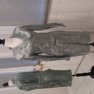 2/$60 Light Green Silky 2-Pc. Dress - Size 9